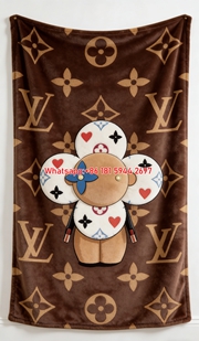 LV Vivienne Plush Blanket LV Monogram Vivienne Throw IMG_3255